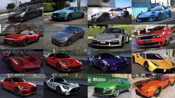 Car Pack 250+ Masini