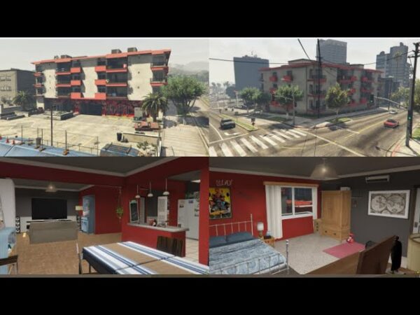 Bloods V2 HQ | FiveM Gang House MLO - imagine 3