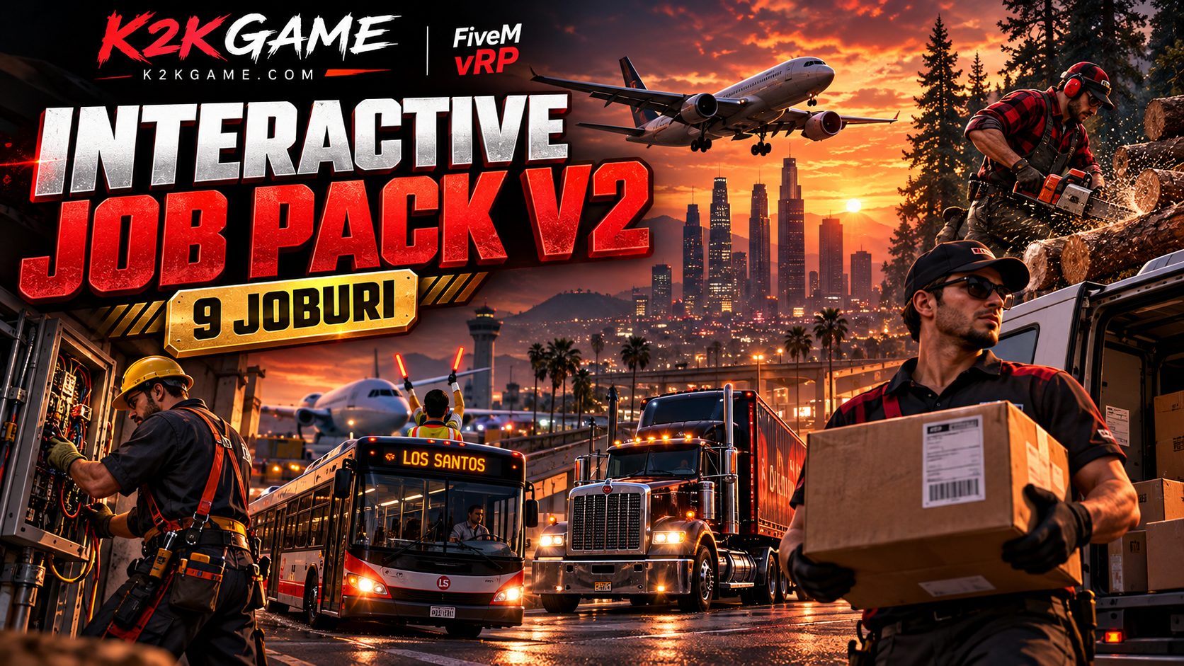 K2KGAME Interactive Job Pack V2