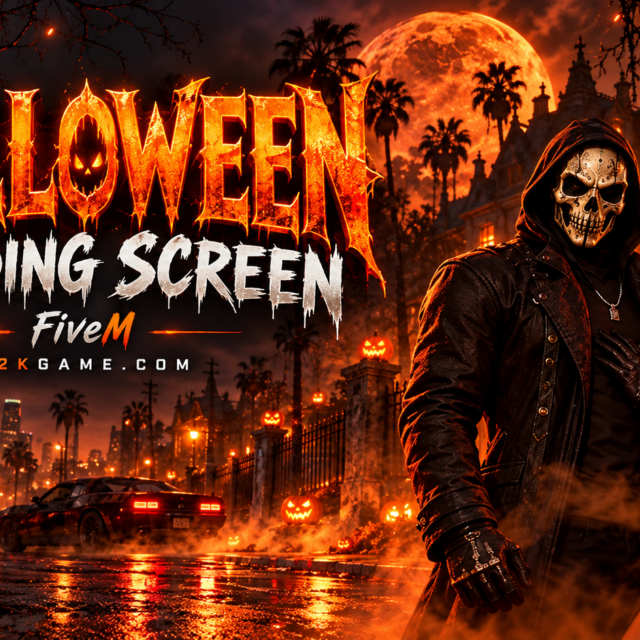 K2KGAME Halloween Loading Screen
