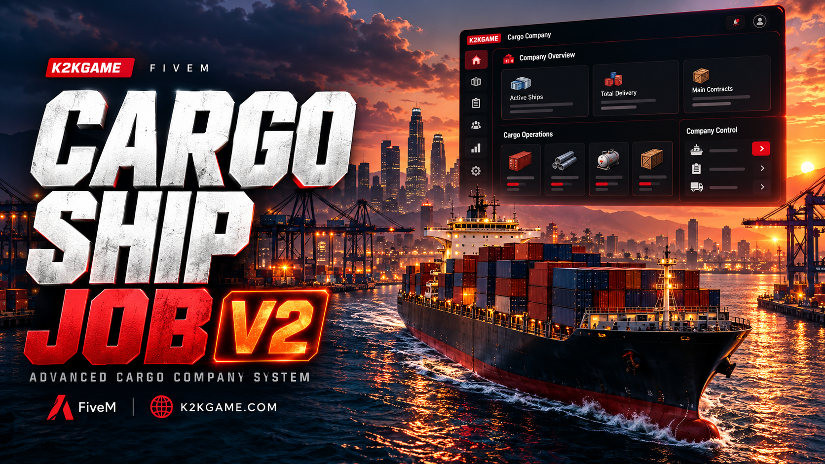 K2KGAME Cargo Ship Job V2