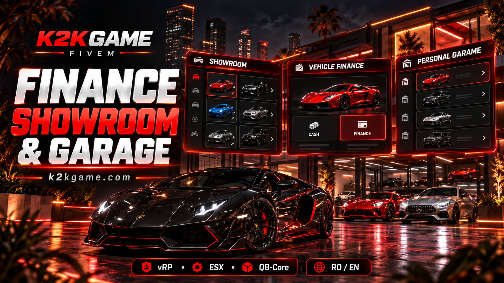 K2K Finance, Showroom & Garage